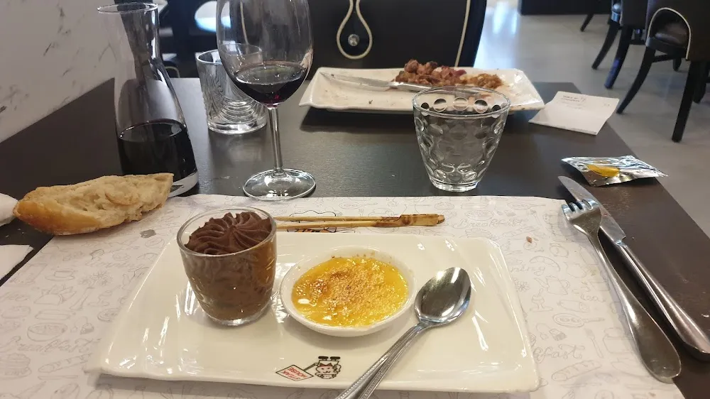 Mousse Aux Chocolat Et Crème blruler6